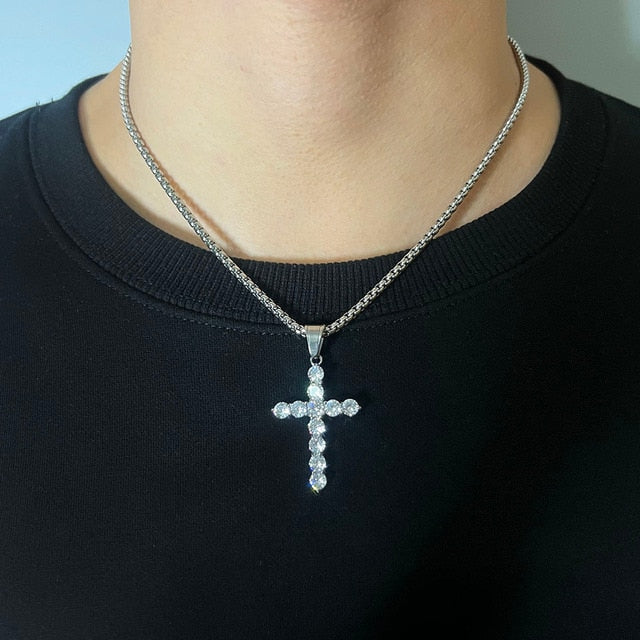 💎Collar de Pieza de Jesús Circón💎