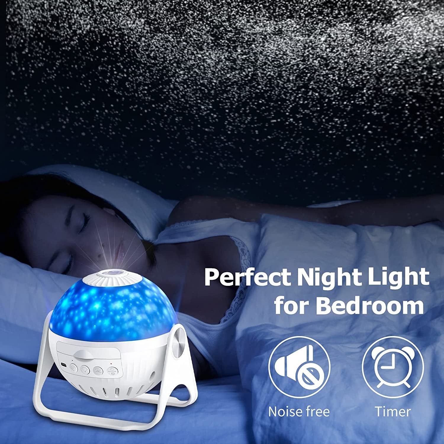 💯 ¡SOLO NUEVO!❗🌌Projector espacial para niños🌌