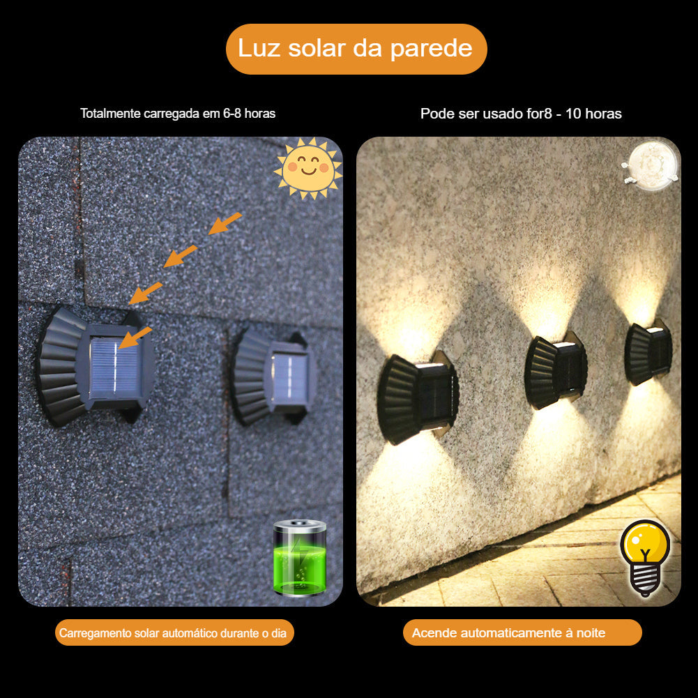 💯 ¡SOLO NUEVO!❗🌟Luz adherente de exterior🌟