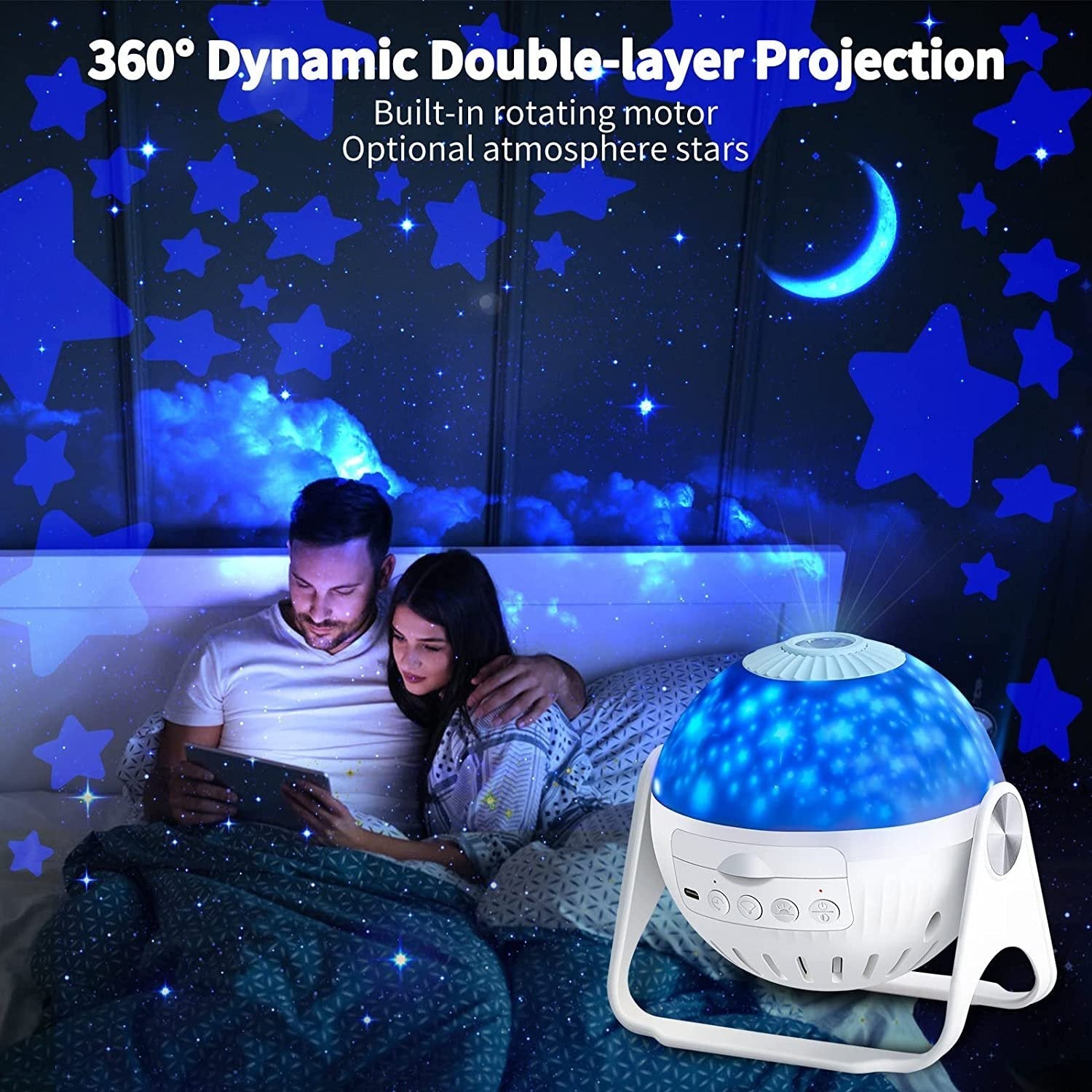 💯 ¡SOLO NUEVO!❗🌌Projector espacial para niños🌌