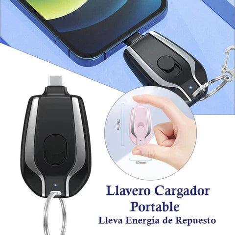 💯 ¡SOLO NUEVO!❗🔌 Llavero Cargador Portátil 🔌